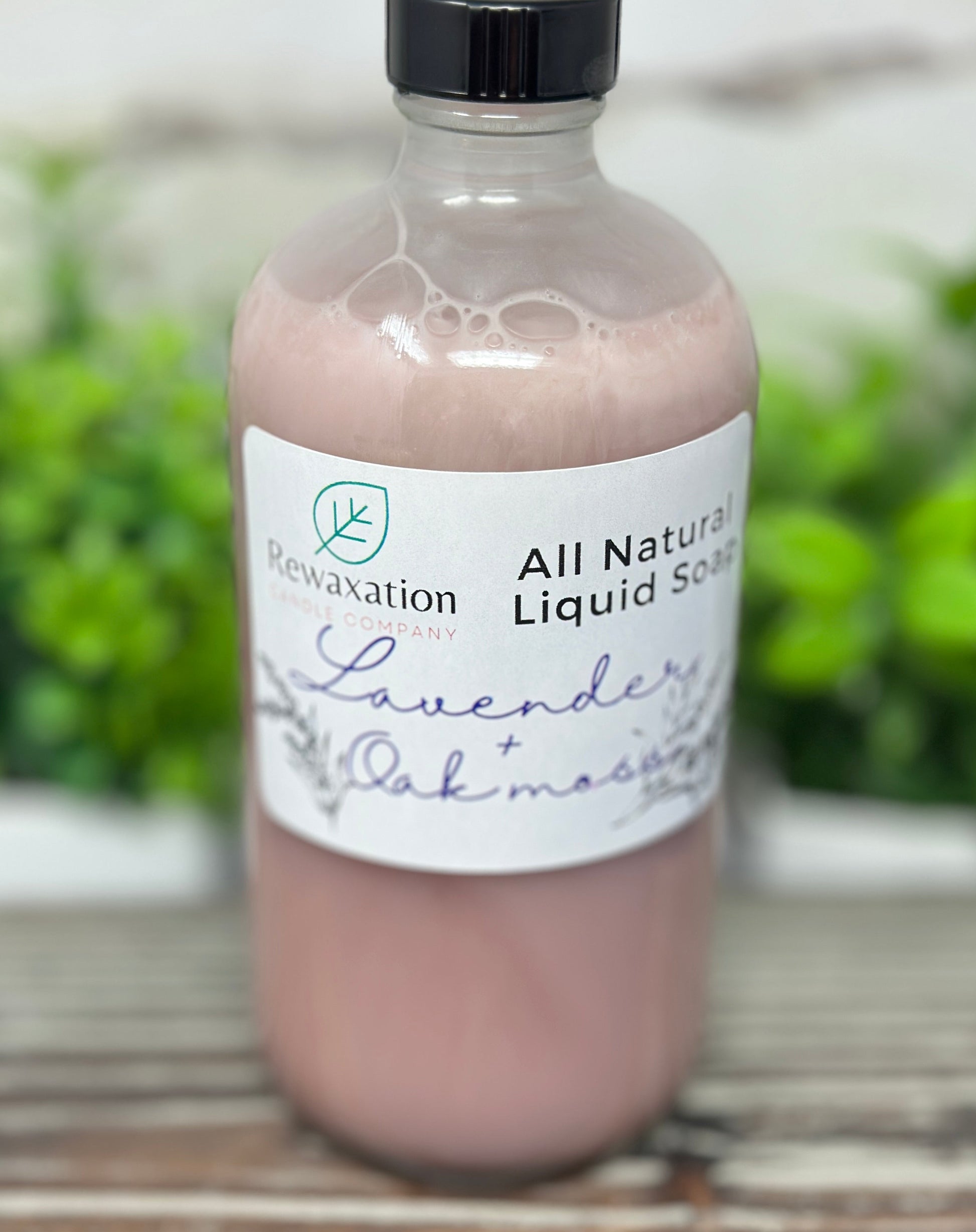 Lavender and Oakmoss liquid soap