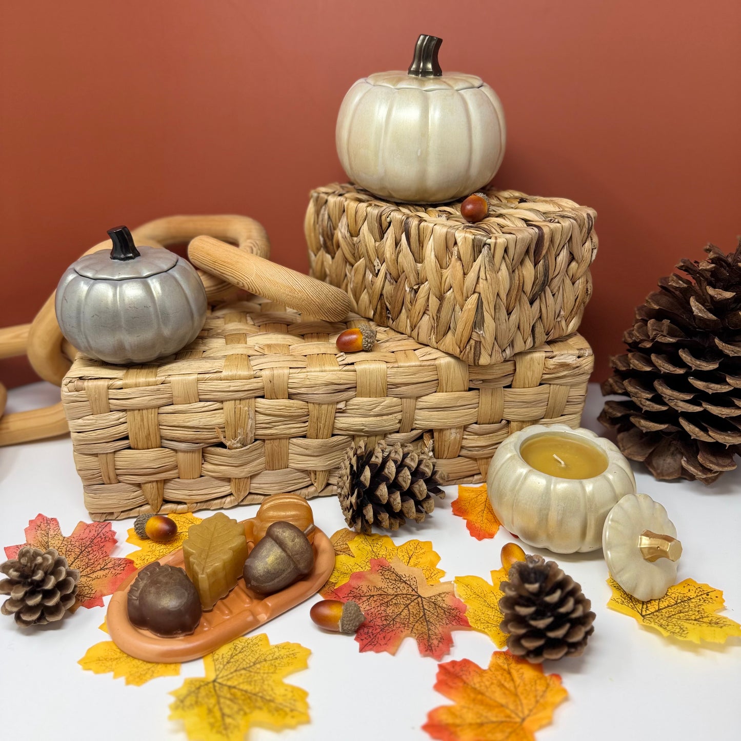 Pumpkin Candles