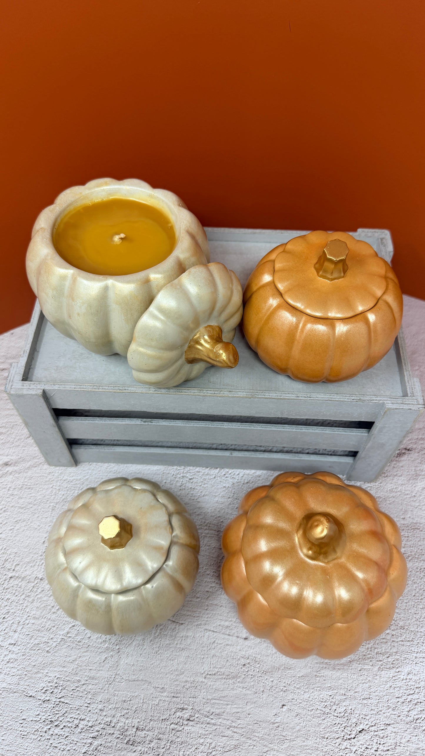 Pumpkin Candles